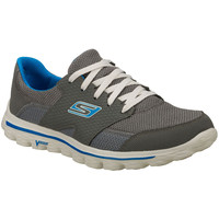 Кроссовки Skechers Gowalk 2 Stance серый-голубой (53592-CCBL)