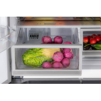 Четырёхдверный холодильник Hiberg RFQ-600DX NFGB Inverter