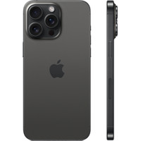 Смартфон Apple iPhone 15 Pro Max 256GB (черный титан) в Пинске