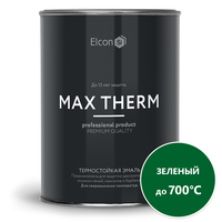 Эмаль Elcon Термостойкая до 700C 0.8 кг (зеленый)