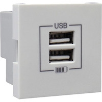 Розетка USB Efapel 45439 SBR