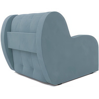 Кресло-кровать Мебель-АРС Аккордеон Барон (велюр, голубой Luna 089)