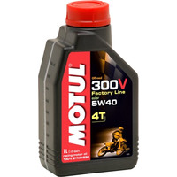 Моторное масло Motul 300V 4T Factory Line 5W40 Off Road 1л