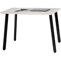 Кухонный стол Millwood Шанхай Л18 90x90 (дуб белый Craft/металл черный)