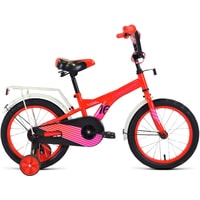Детский велосипед Forward Crocky 16 2022 (красный/фиолетовый)