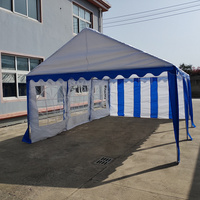 Тент-шатер Sundays Party 4x6 м (белый/синий)