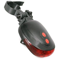 Велосипедный фонарь Sapphire H-116 Black/Red