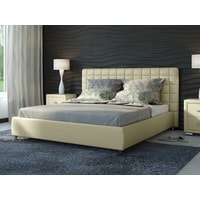 Кровать Ormatek Corso-3 190x200 (экокожа, кремовый)