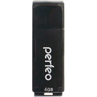 USB Flash Perfeo C04 4GB (черный) [PF-C04R004]