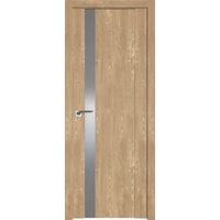 Межкомнатная дверь ProfilDoors 62XN L 90x200 (каштан натуральный/стекло серебряный лак)
