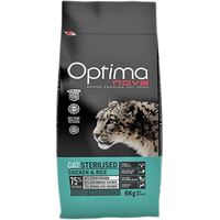 Сухой корм для кошек Optimanova Cat Sterilised Chicken & Rice 8 кг