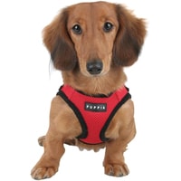 Шлейка-жилетка Puppia Soft Vest PAHA-AH305-RD-M (красный)