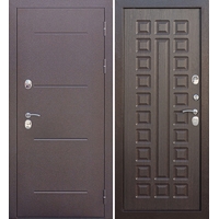 Металлическая дверь Garda Isoterma (венге)
