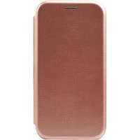 Чехол для телефона EXPERTS Winshell Book для Samsung Galaxy A51 (розово-золотой)
