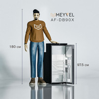 Компрессорный автохолодильник Meyvel AF-DB90X
