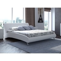 Кровать Ormatek Corso-2 180x190 (экокожа, белый)
