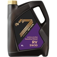 Моторное масло S-OIL SEVEN RV 5W-30 6л