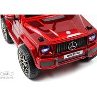 Электромобиль RiverToys Mercedes-AMG G63 G222GG (красный глянец)