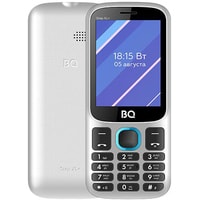 Кнопочный телефон BQ-Mobile BQ-2820 Step XL+ (белый/синий)