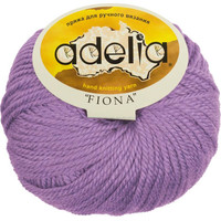 Пряжа для вязания Adelia Fiona 50 г 90 м №208 (сиреневый)