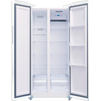 Холодильник side by side Weissgauff WSBS 500 Inverter NoFrost White Glass