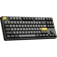 Клавиатура Akko 5087B Plus Black & Gold (Akko Cream Yellow V3)