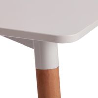 Кухонный стол TetChair John mod. T1003 (White (Белый) / Natural (натуральный))