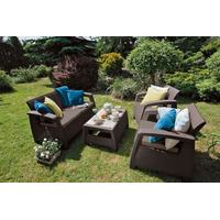 Набор садовой мебели Keter Corfu Set 223201 (коричневый)