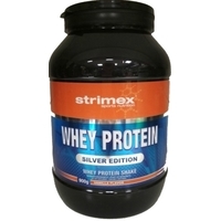 Протеин сывороточный (концентрат) Strimex Whey Protein (клубника, 900 г)