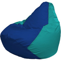 Кресло-мешок Flagman Груша Макси Г2.1-124 (бирюзовый/синий)