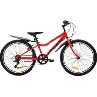 Велосипед Favorit FOX 24 V 2020 (красный)
