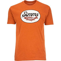 Футболка Simms Trout Wander T-Shirt (XL, adobe heather)