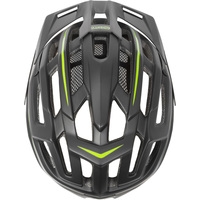 Cпортивный шлем Mighty Hawk (р. 58-62, черный/зеленый)