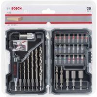 Набор оснастки для электроинструмента Bosch 2607017328 (35 предметов)