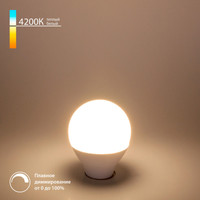 Светодиодная лампочка Elektrostandard Dimmable 7W 4200K E27 (G45) BLE2776