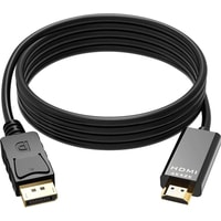 Кабель USBTOP DisplayPort – HDMI UltraHD 4K 1.8 м