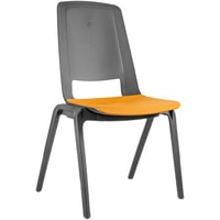 Офисный стул UNIQUE Fila (серый/манго)