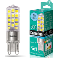 Светодиодная лампочка Camelion LED6-G9-NF/845/G9