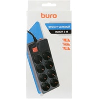 Сетевой фильтр Buro 800SH-3-B