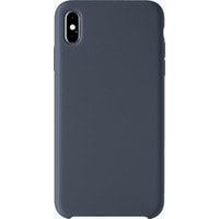 Чехол для телефона uBear Silicone Touch Case для iPhone Xs Max (темно-синий)