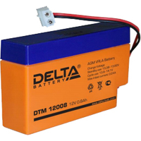 Аккумулятор для ИБП Delta DTM 12008 (12В/0.8 А·ч)