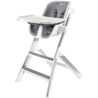 Высокий стульчик 4moms High Chair (белый/серый)