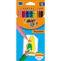 Набор цветных карандашей BIC Тропикулер (12 цветов)