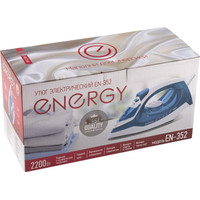 Утюг Energy EN-352 (голубой/белый)