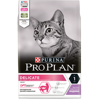 Сухой корм для кошек Pro Plan Delicate Adult Optidigest с индейкой 400 г