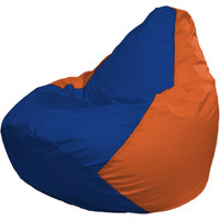 Кресло-мешок Flagman Груша Макси Г2.1-127 (оранжевый/синий)