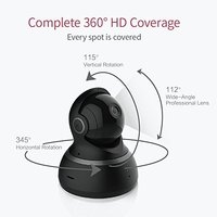 IP-камера YI 1080p Dome Camera международная версия (черный)