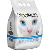 Наполнитель для туалета BioClean супервпитывающий для кошек 6 л