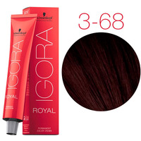 Крем-краска для волос Schwarzkopf Professional Igora Royal Permanent Color Creme 3-68 60 мл
