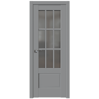 Межкомнатная дверь ProfilDoors 104U L 60x200 (манхэттен, стекло графит)
